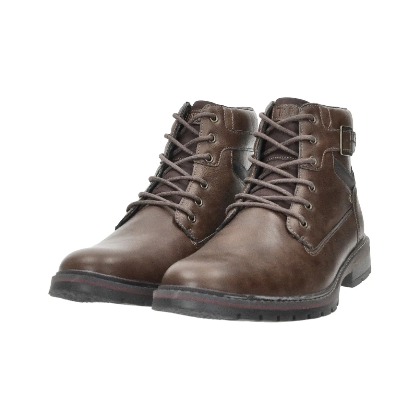 Anfibi con fibbia. sottopiede in Memory