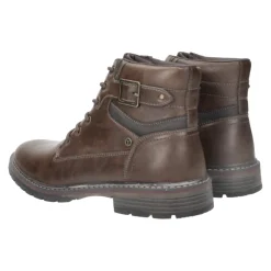 Anfibi con fibbia. sottopiede in Memory