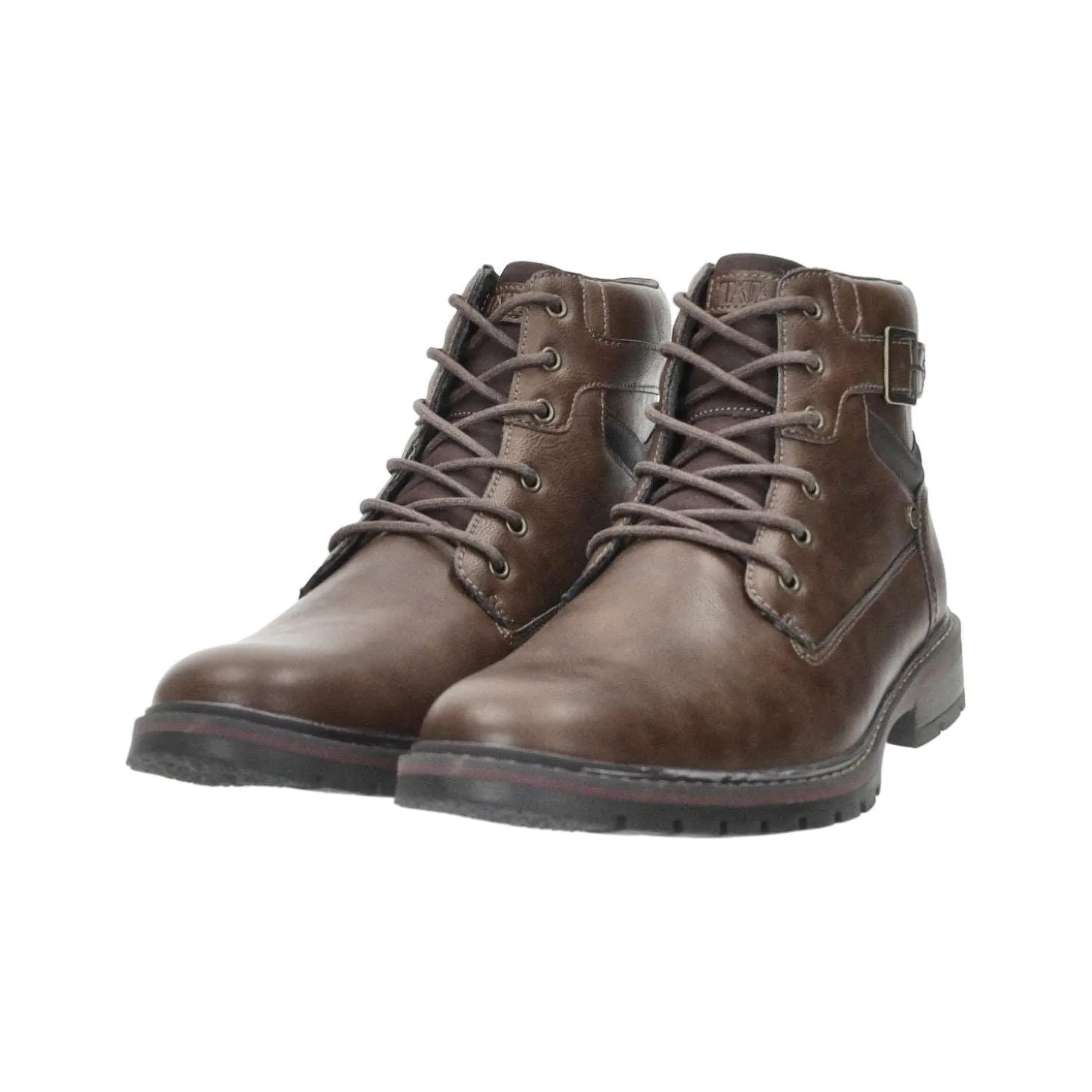 Anfibi con fibbia. sottopiede in Memory