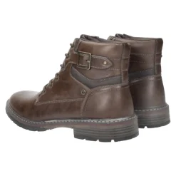 Anfibi con fibbia. sottopiede in Memory