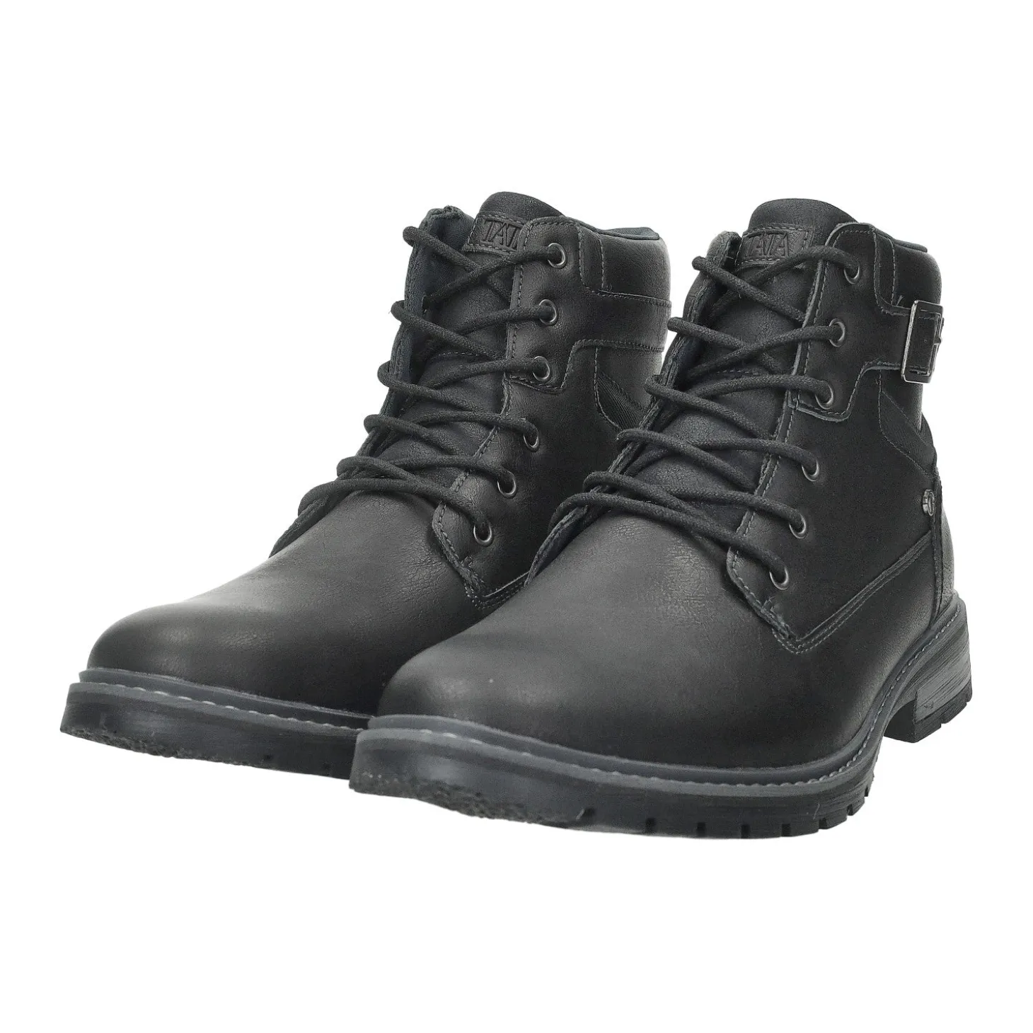 Anfibi con fibbia. sottopiede in Memory