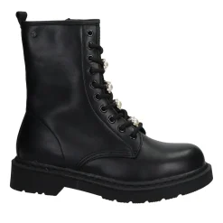 Anfibi stringati con gioiello