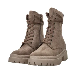 Anfibi stringati.Tacco alto 4cm