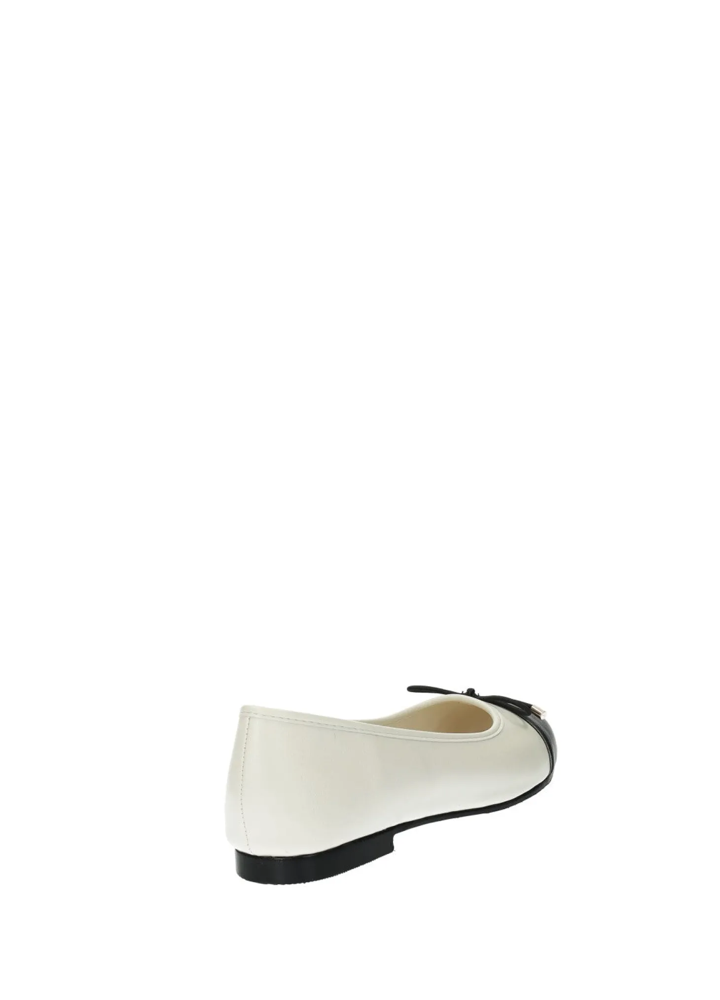 Ballerine con puntina a contrasto