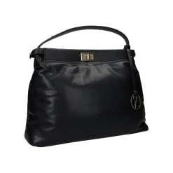 Borsa a secchiello con chiusura.