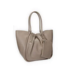 Borsa a spalla arricciata