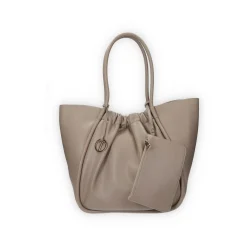 Borsa a spalla arricciata