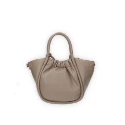 Borsa a spalla arricciata