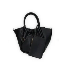 Borsa a spalla arricciata