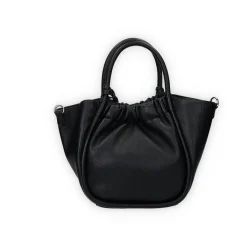 Borsa a spalla arricciata