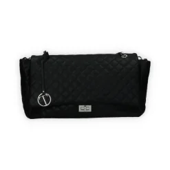 Borsa a spalla con patta e chiusura