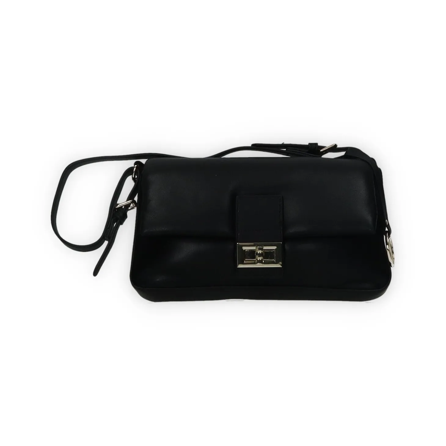 Borsa a tracolla con patta e chiusura