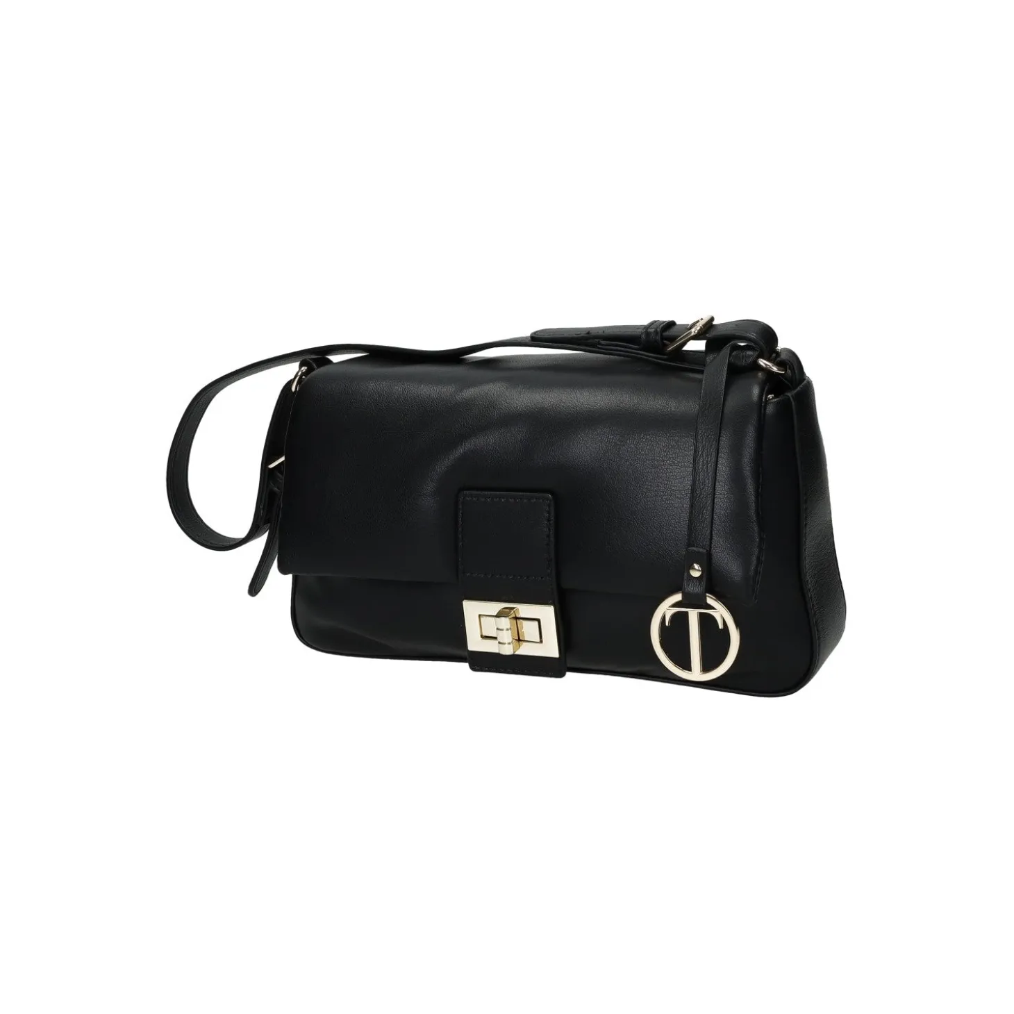 Borsa a tracolla con patta e chiusura