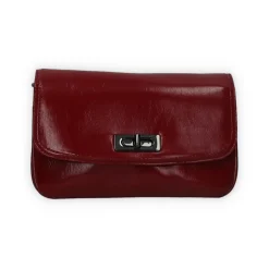 Borsa a tracolla con patta e chiusura