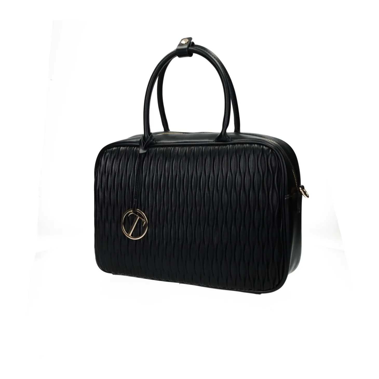 Borsa cartellina con doppi manici