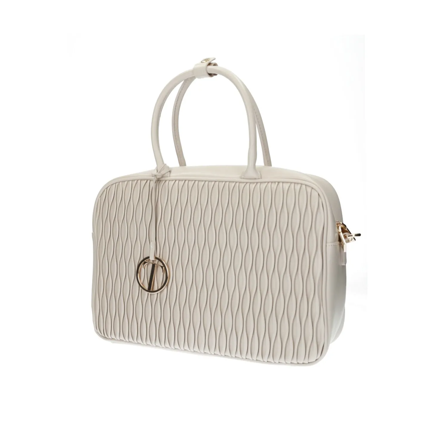 Borsa cartellina con doppi manici