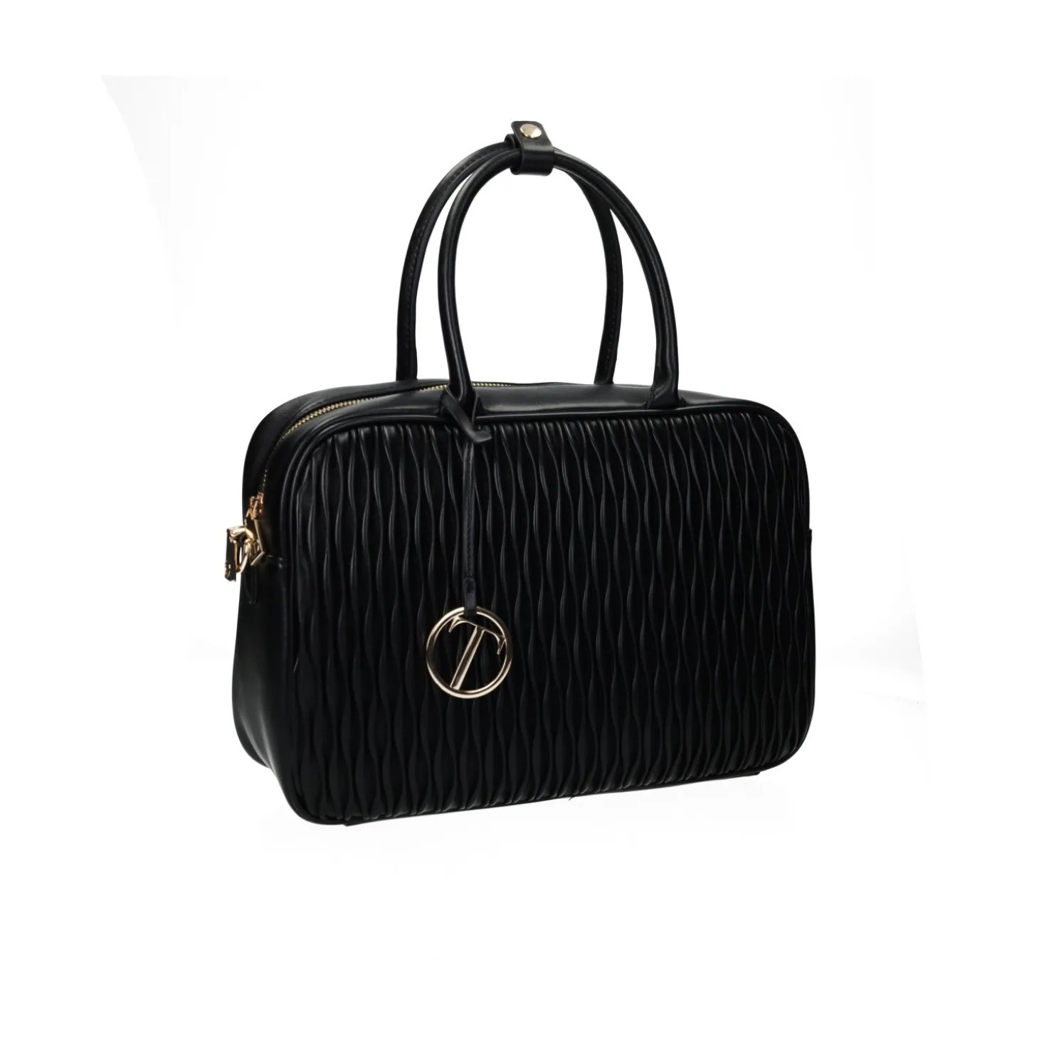 Borsa cartellina con doppi manici