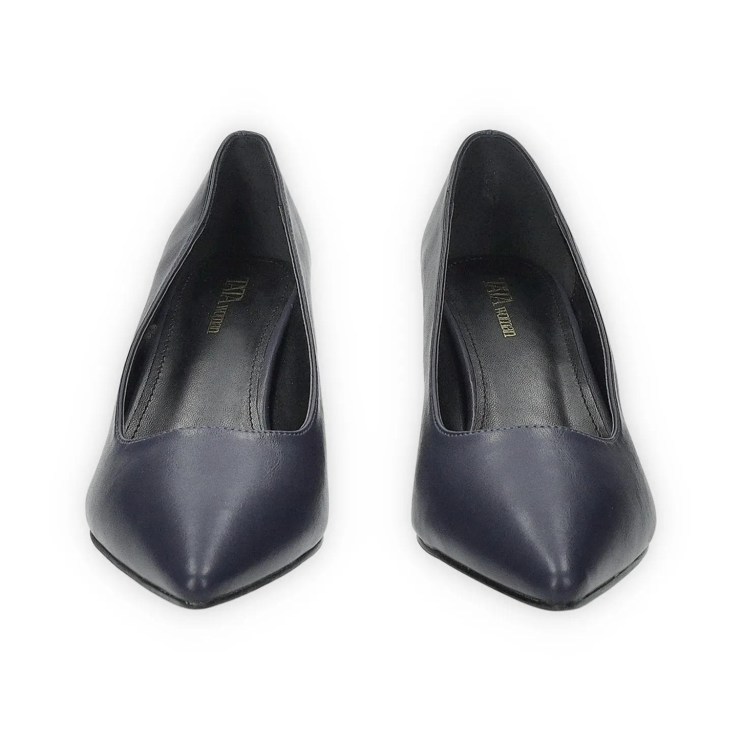 Décolleté a punta con tacco