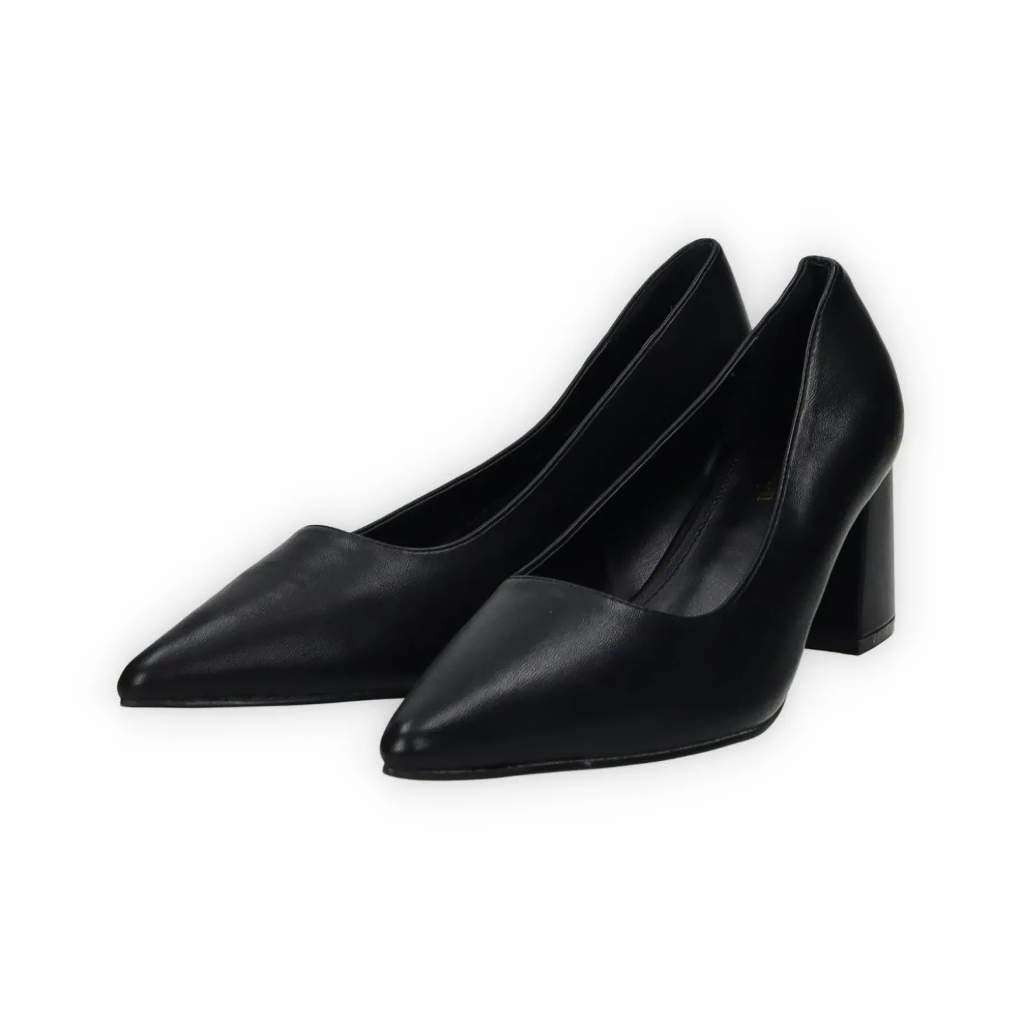 Décolleté a punta con tacco