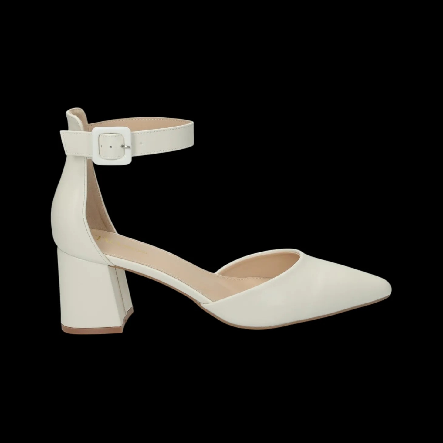 Décolleté a punta. Tacco alto 6.5cm