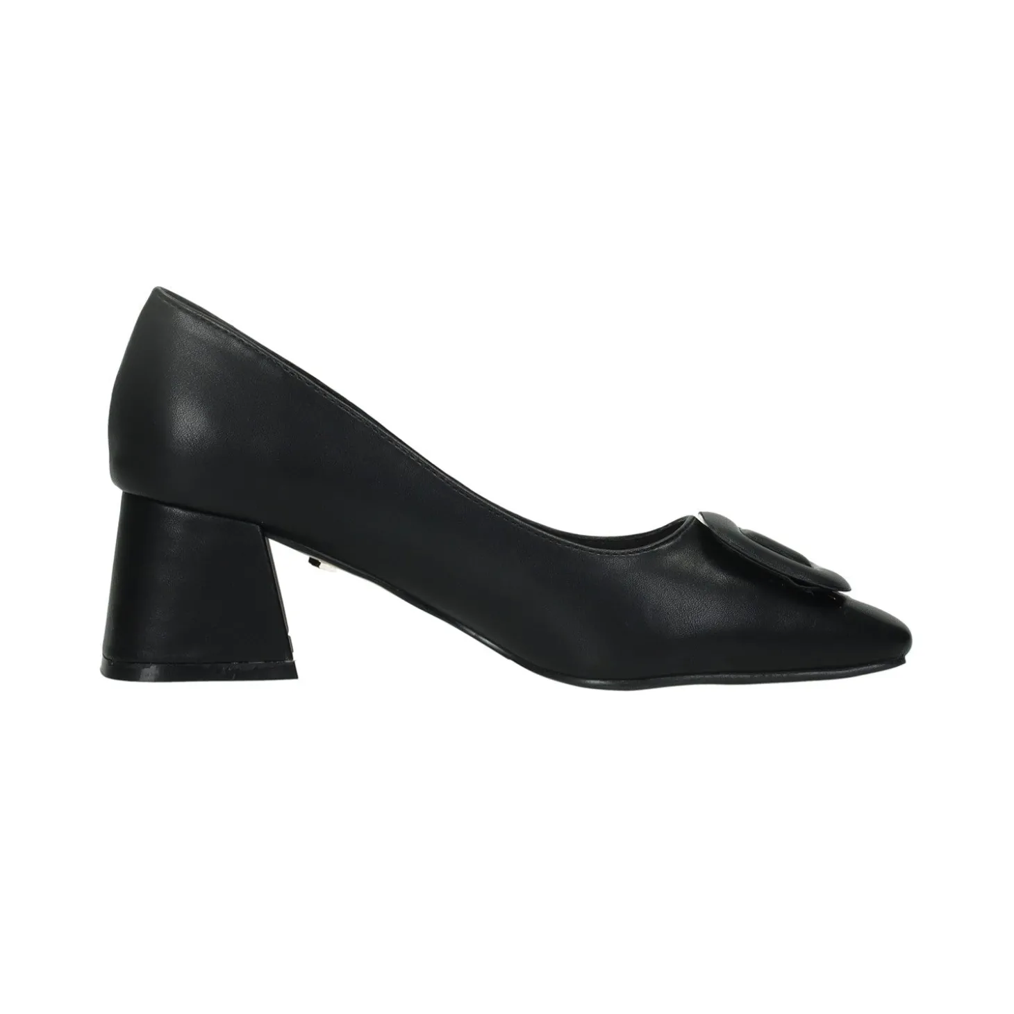 Décolleté con fibbia.Tacco alto 5cm