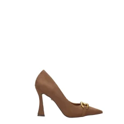 Décolleté con morsetto. Tacco alto 9.50cm