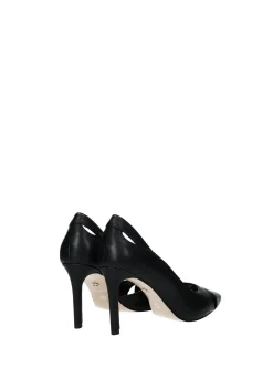 Décolleté con punta a contrasto