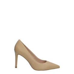 Décolleté con sottopiede in vera pelle.Tacco alto 10cm