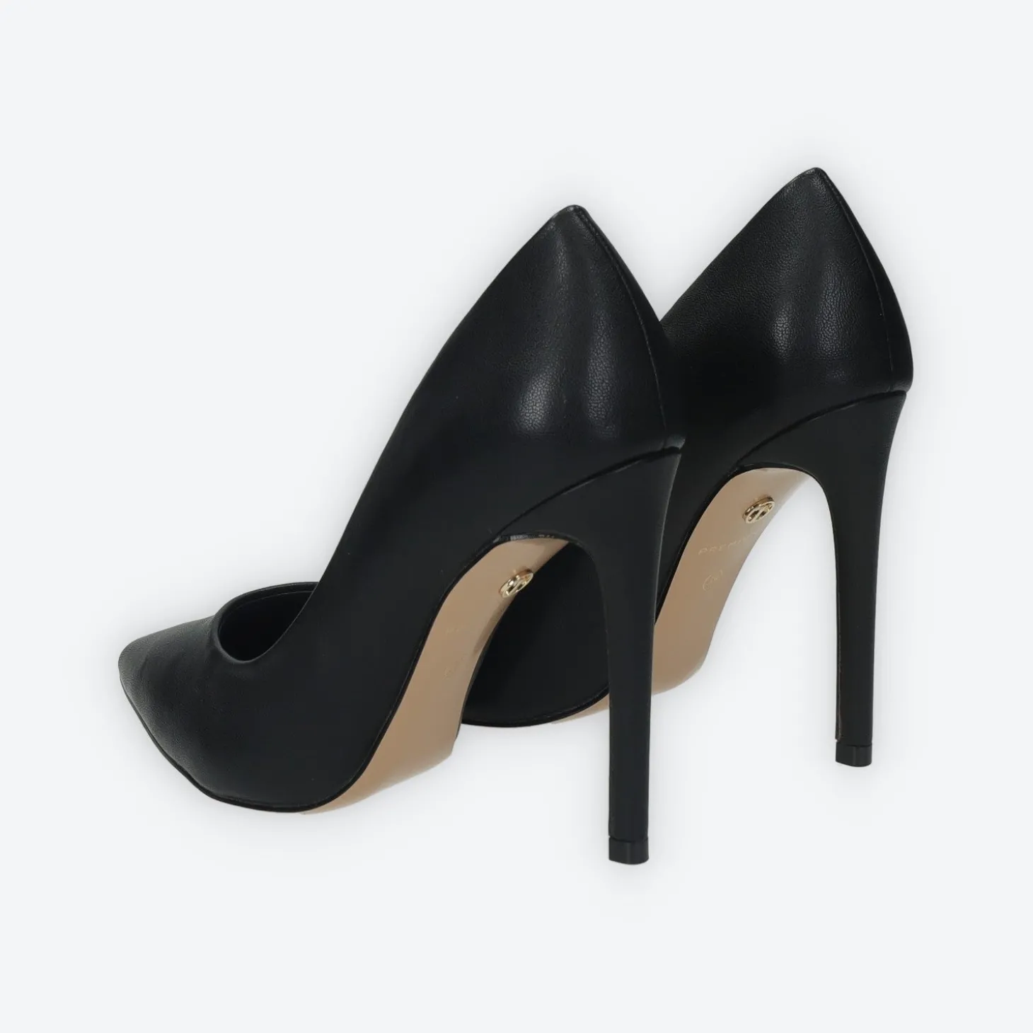 Décolleté con sottopiede in vera pelle.Tacco alto 10cm