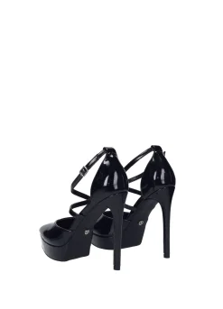 Décolleté donna Black Vernice