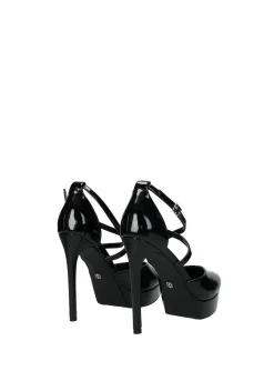 Décolleté donna Black Vernice