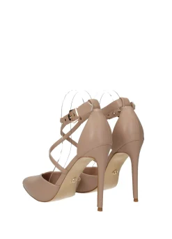 Décolleté donna in PU varii con tacco alto