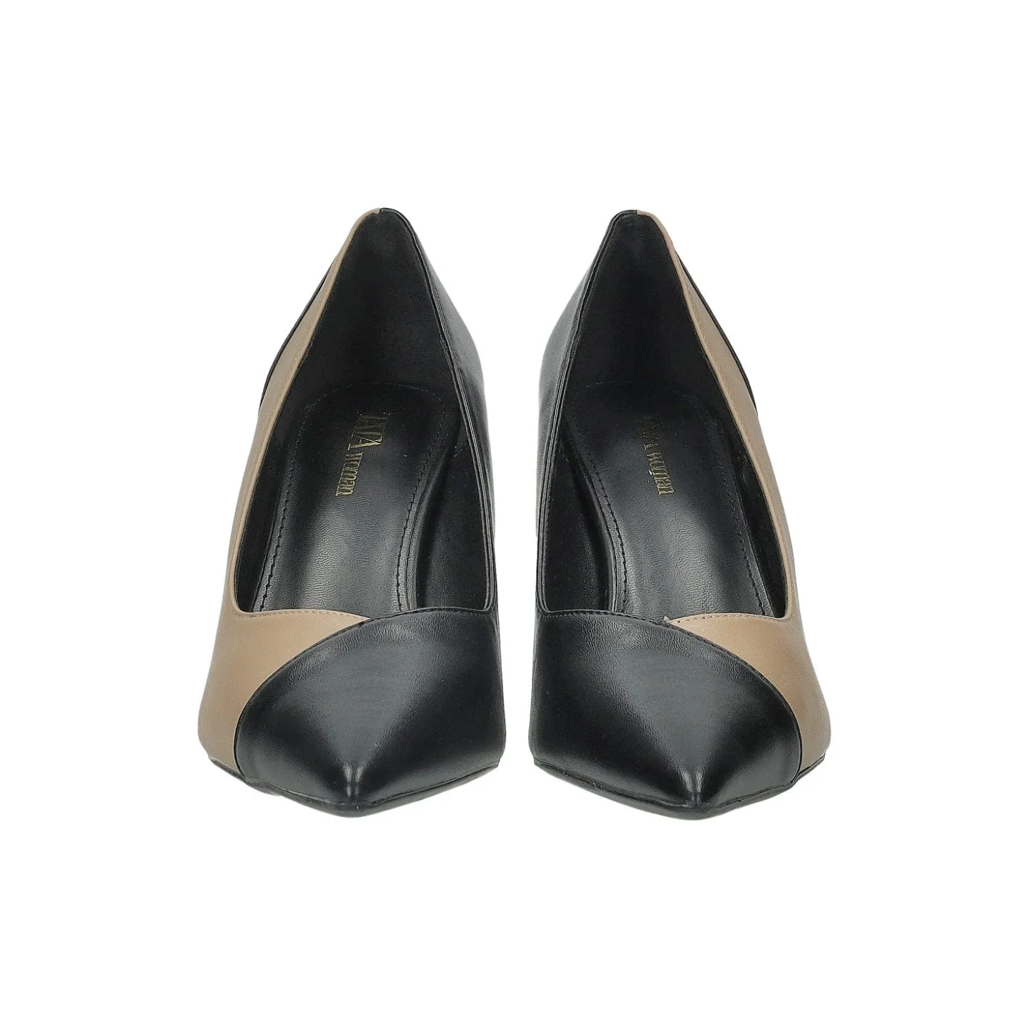 Décolleté effetto metallizzato.Tacco alto 9cm