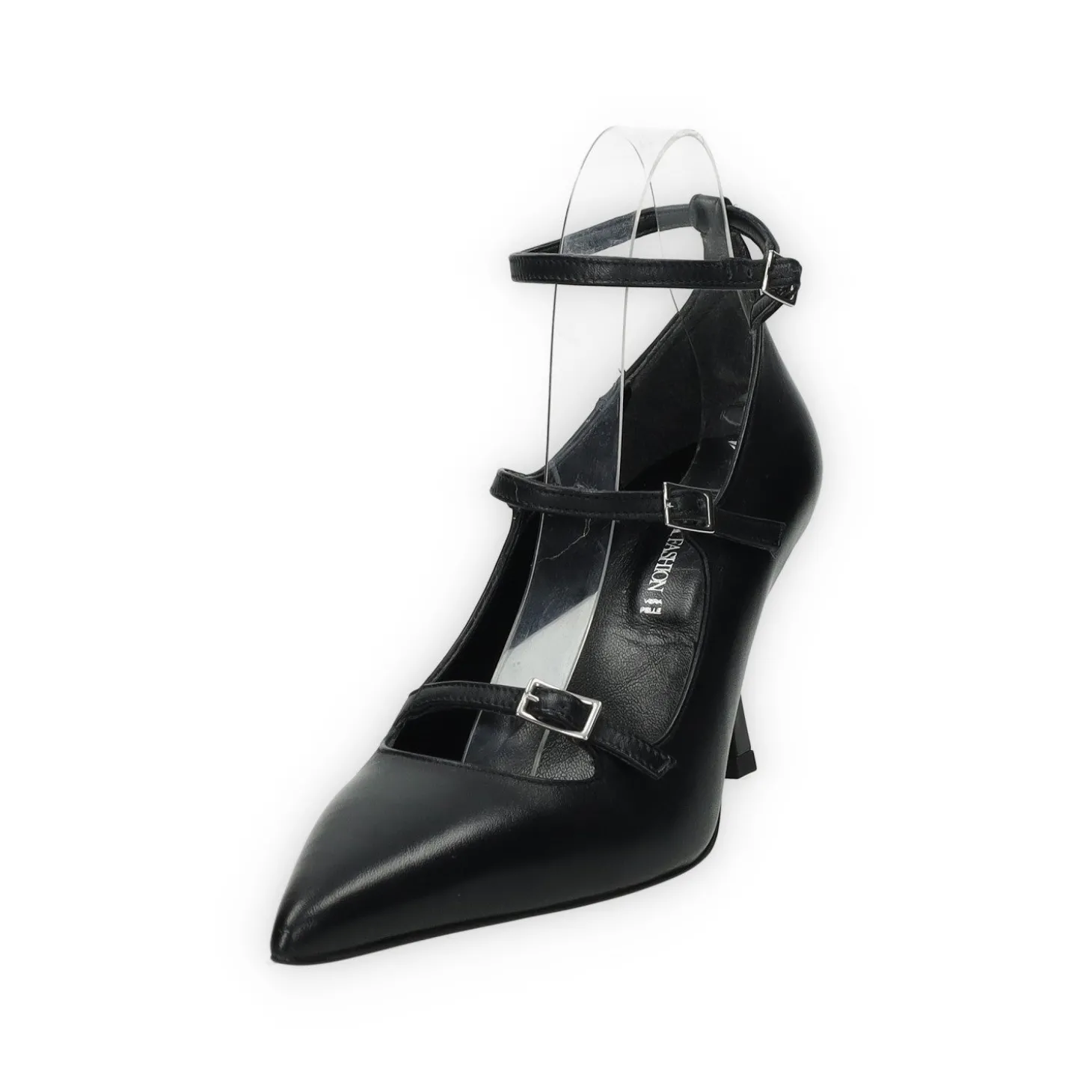 Décolleté in vera pelle