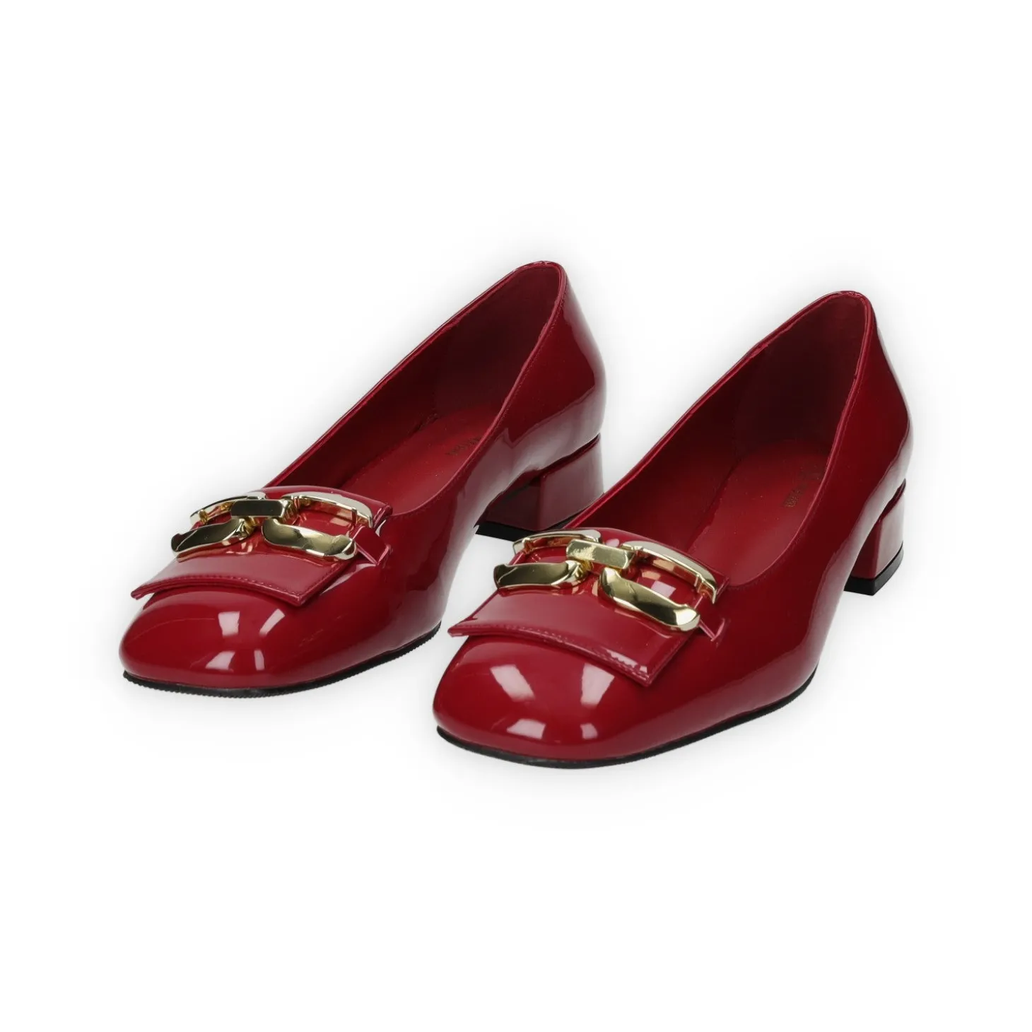 Décolleté in vernice