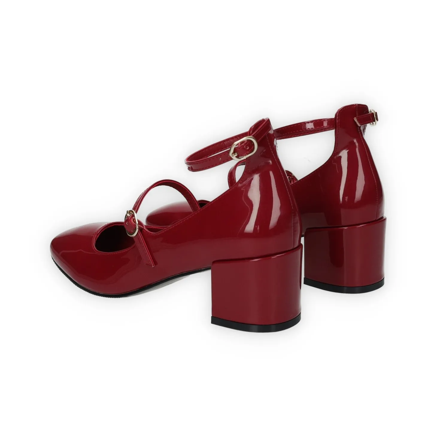 Décolleté in vernice