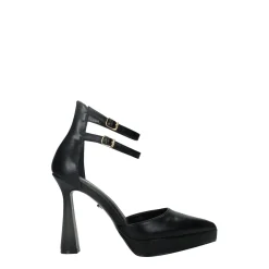 Décolleté platform con doppio cinturino. Tacco alto 12cm
