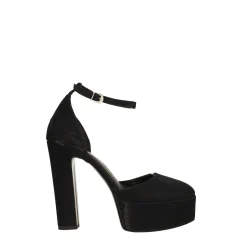 Décolleté platform glitterate. Made in Italy. Tacco alto 14cm