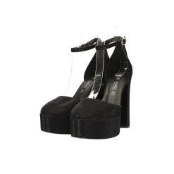 Décolleté platform glitterate. Made in Italy. Tacco alto 14cm