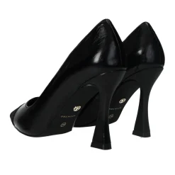 Décolleté pumps con punta in tessuto. Tacco alto 10cm