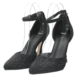 Décolleté ricoperte di strass.Tacco alto 10cm