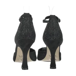 Décolleté ricoperte di strass.Tacco alto 10cm