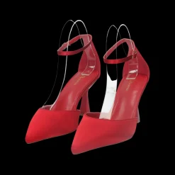 Décolleté slingback. Tacco alto 6cm