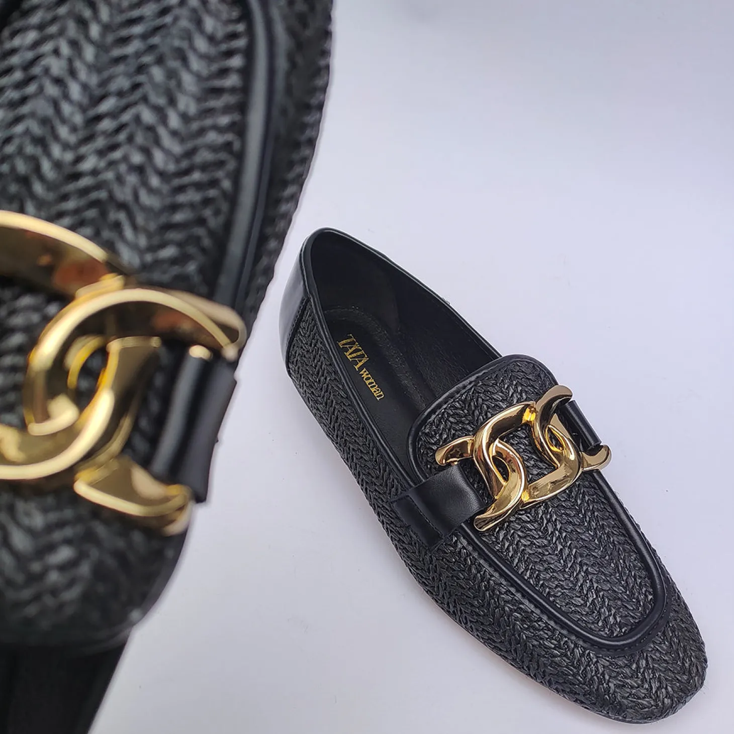 Mocassini con morsetto