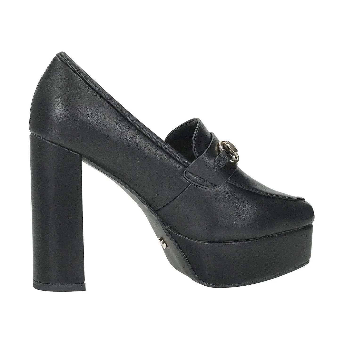 Mocassini con morsetto. Tacco alto 12cm