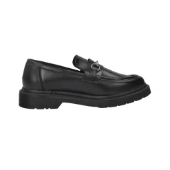 Mocassini con morsetto.Tacco alto 3 cm