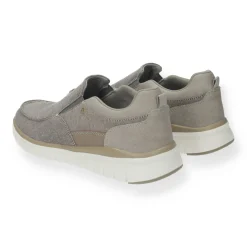 Mocassini con suola dentellata.sottopiede in Memory Active