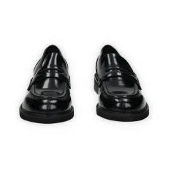 Mocassini con tacco. Tacco alto 3cm