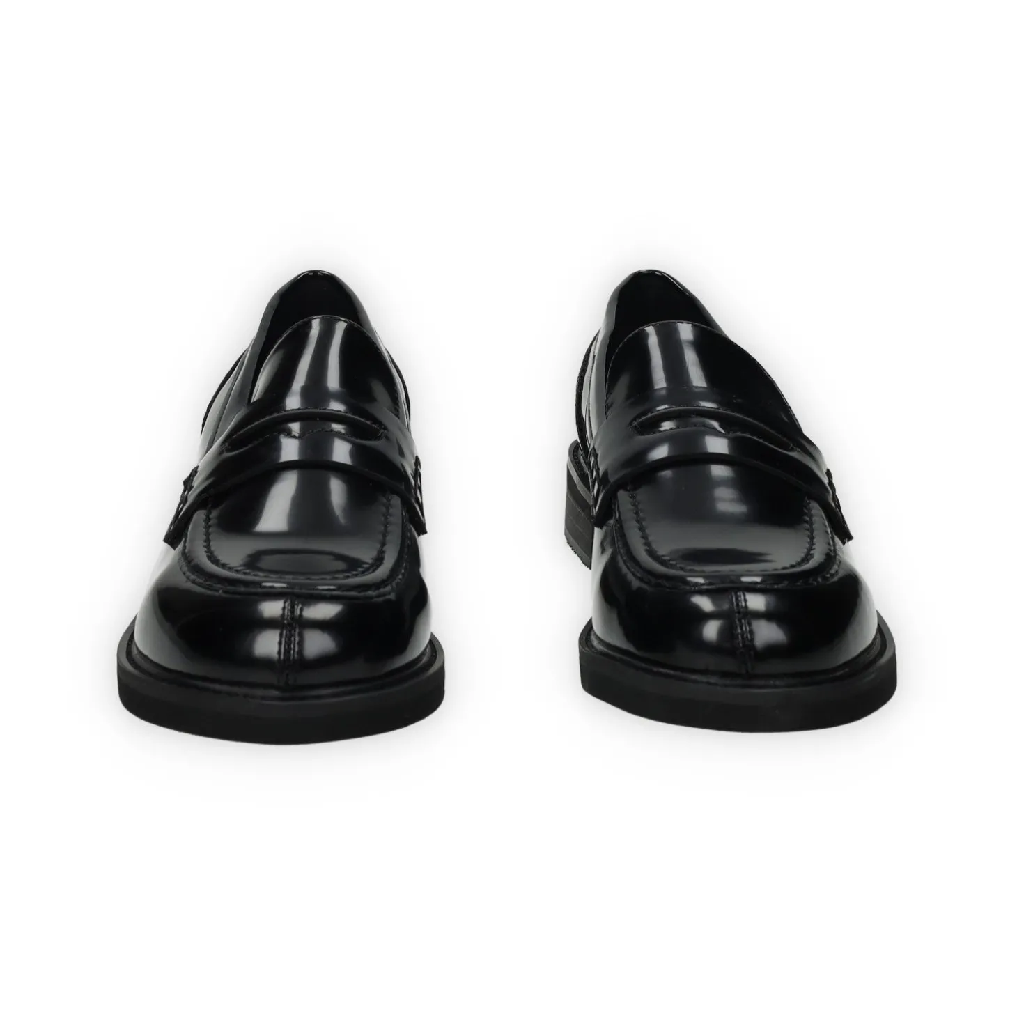 Mocassini con tacco. Tacco alto 3cm