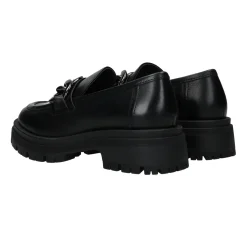 Mocassini in vera pelle con morsetto